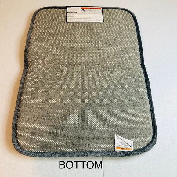 Gorilla Grip Memory Foam Bath Mat Bath Rug 24" X 17" Machine Wash and Dry - Picture 6 of 9